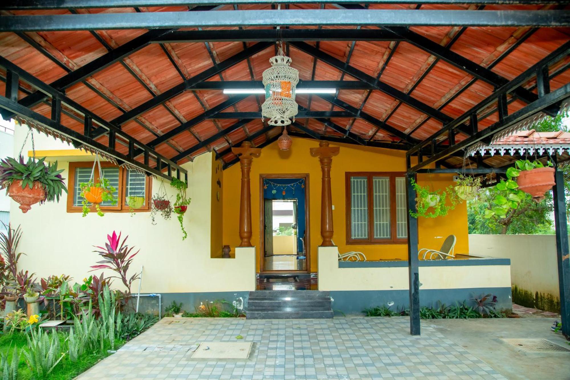 A Chettinad Villa In Coimbatore On The Way To Adiyogi And Nearer To Maruthamalai Exteriér fotografie