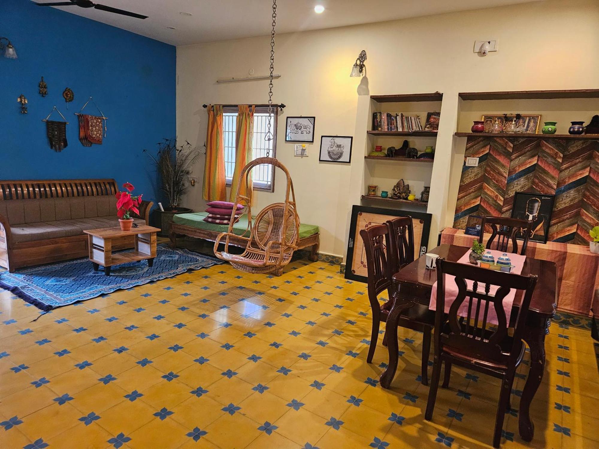 A Chettinad Villa In Coimbatore On The Way To Adiyogi And Nearer To Maruthamalai Exteriér fotografie