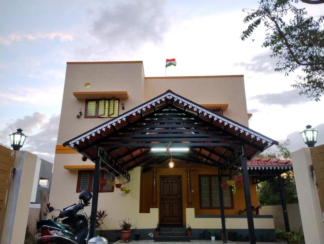 A Chettinad Villa In Coimbatore On The Way To Adiyogi And Nearer To Maruthamalai Exteriér fotografie